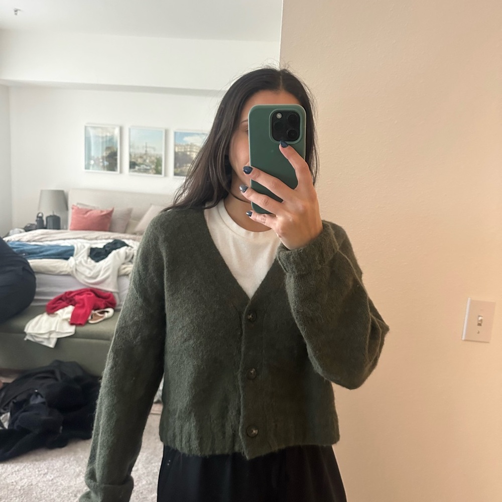Women's Everlane Alpaca Wool Cardigan
